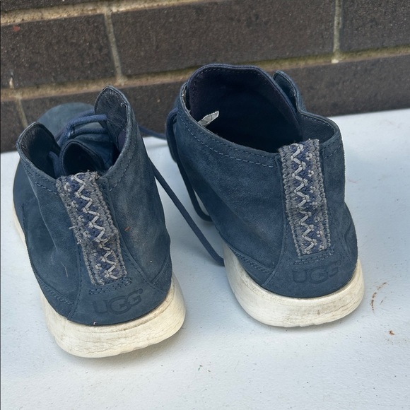 UGG Men's Navy Chukka Boots - Picture 2 of 3